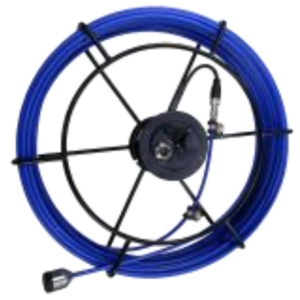 TVBTechBlueFiberglassCableReel