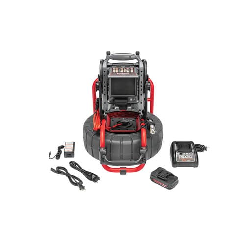 Ridgid SeeSnake Compact2 With Versa Monitor, Battery, And Charger