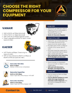 Choose The Right Compressor For Your Trenchless Equipment